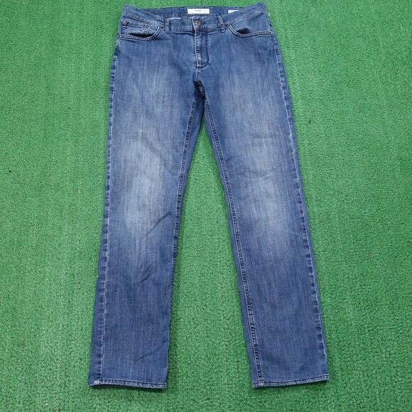 Brax Jeans Mens 36x34 (35x31) Blue Chuck Modern Fit Stretch Denim 80-3000/28 - Picture 1 of 13